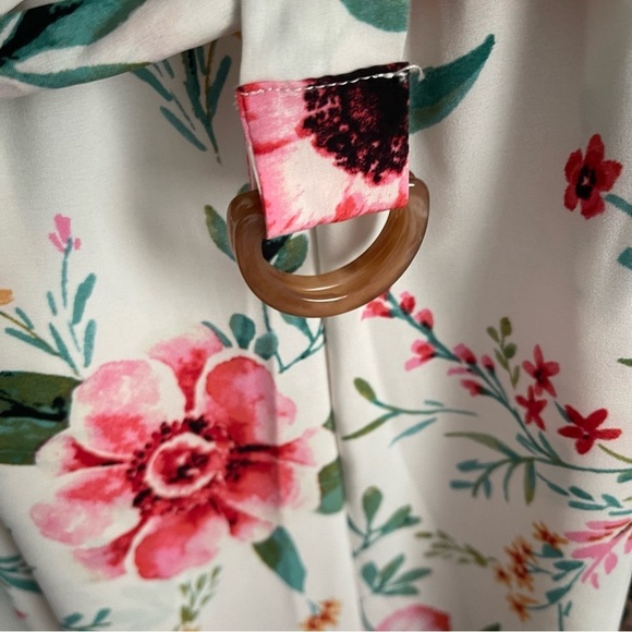 Rabbit Rabbit Rabbit collection floral jump suit size 10 pink green - Picture 11 of 13